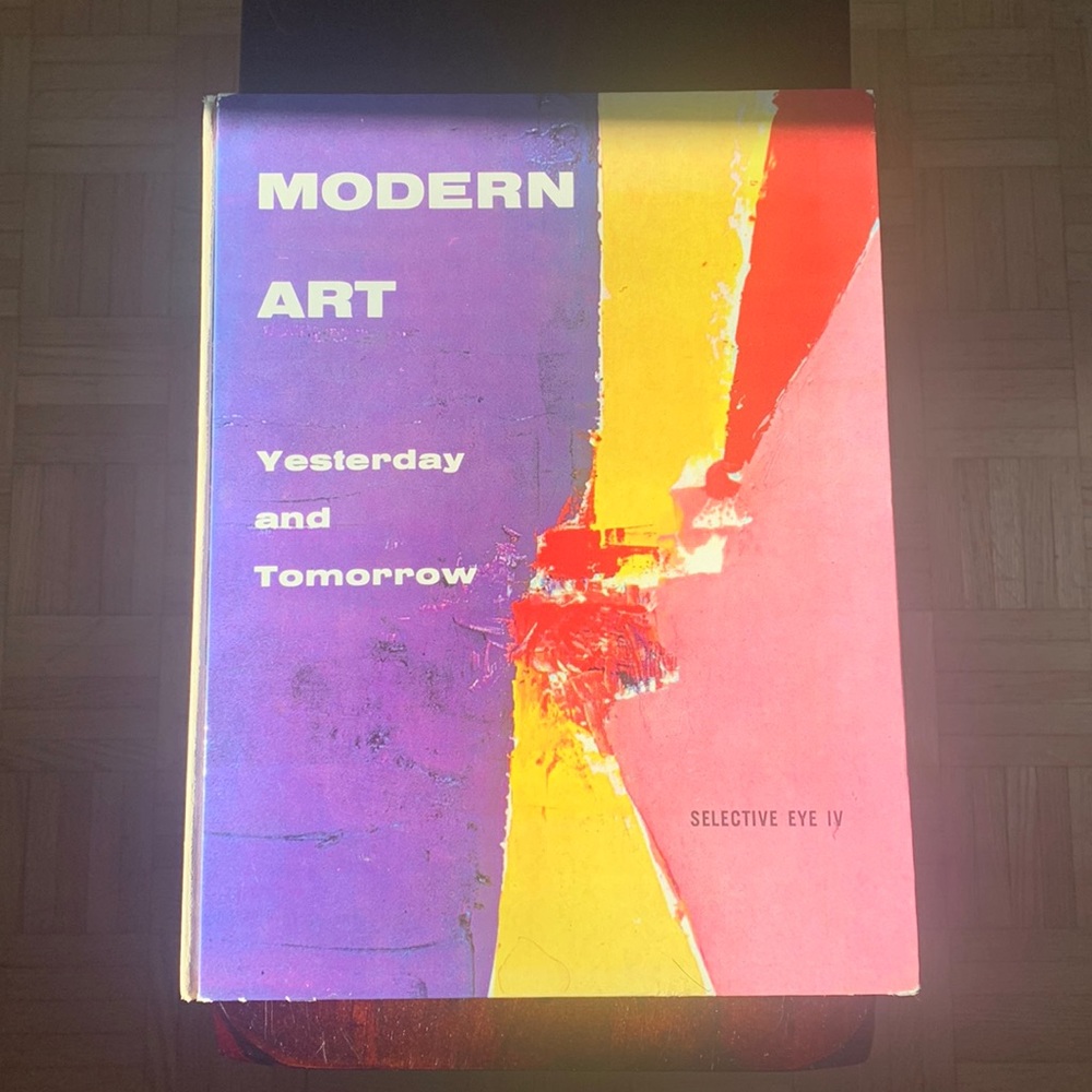 Vintage Modern Art Book (1960)
